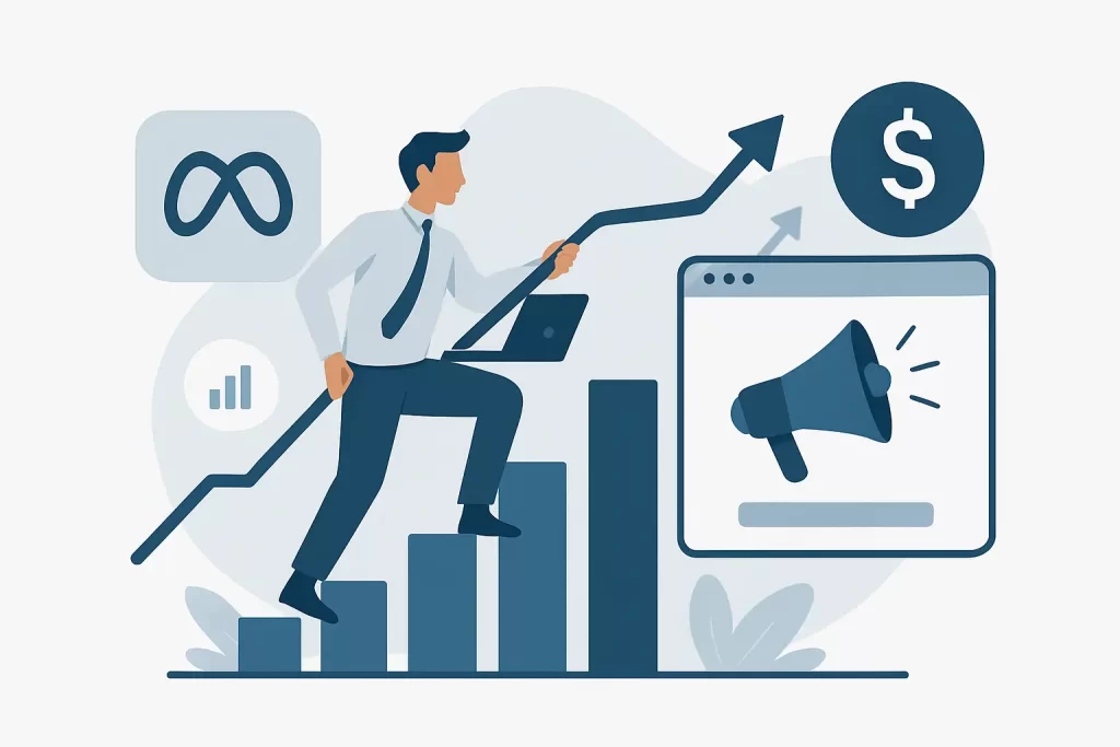 Como escalar campanhas no Meta Ads sem queimar ROI