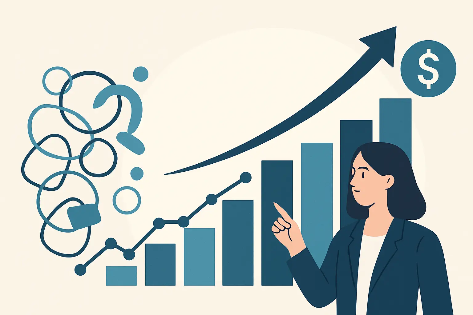 Crescimento previsível com dados: do caos ao ROI